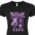 thumbnail image 3 of Bratz - Purple Power Dolls - Juniors Fitted Graphic T-Shirt, 3 of 5