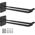 thumbnail image 1 of Garage Hooks, Wall Mounted Coat Rack, Shed Organizer, Heavy Duty Tool Organizer, Garage Storage Utility Hooks for (2 Pack), 1 of 4