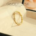 thumbnail image 2 of Eternity Wedding Band for Women Cubic Zirconia Sterling Silver Stacking Rings Ginger Lyne Collection, 2 of 8