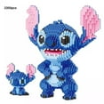 thumbnail image 3 of NO LEGO MOC 2882 piezas + 1044 Serie Guitar Stitch Bloque de construcción de diamantes Micro Lilo &; Figura de puntada lindo modelo 3D para mini juguetes de ladrillos, 3 of 4