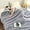 B/59x40", variant on LSLJS Blanket & Throw Blanket - Thickened & Soft Warm for Couch Sofa Nap Bed Living Room Home 59x40"