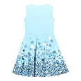 thumbnail image 7 of CHEEREAM Girls Kids Summer Sleeveless Sundress Birthday Outfit Sequin Print Twirly Party Clothes 4-13 Years, 7 of 7