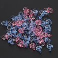 thumbnail image 3 of Color Acrylic , Mini  Toy, Acrylic  Bright Color 100Pcs For Baby Kids Transparent Pink + Blue,Solid Color Mixing,Transparent Color Mixing, 3 of 8