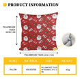 thumbnail image 3 of FOR U DESIGNS Santa Claus Socks Holly Print 3 Pcs RV Dinette Cushion Covers Non-Slip Camper Seat Covers Dinette Booth Sofa Sofa Slipover Pillowcase Christmas Decor for Travel Trailer Couch, 3 of 8
