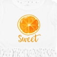 thumbnail image 4 of Inktastic Sweet Orange Girls Toddler Dress, 4 of 5