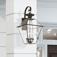 thumbnail image 3 of Livex Lighting Westover Outdoor Wall Lantern in Bronze, 3 of 14