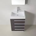 thumbnail image 3 of Virtu USA Bailey 23" Single Bathroom Vanity Cabinet in Wenge, 3 of 7