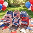 thumbnail image 3 of Lumifun 6 PCS Patriotic Treat Boxes 5.3 inches, American Flag Themed Goodie Bags with Handles, Decorative Candy Boxes for 4th of July, Memorial Day Party Candy Favor, 3 of 8