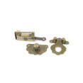 thumbnail image 2 of Unique Bargains Style Rétro Chinois Cadenas Serrure Clé à Bascule Loquet Fermoir Mis Ton Bronze, 2 of 2