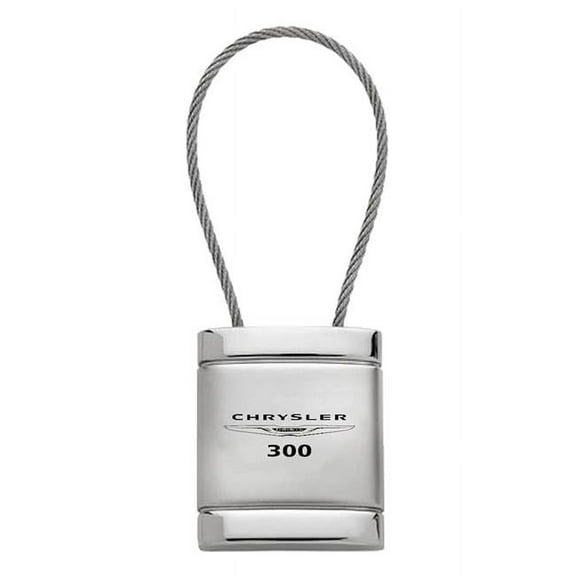 Au-Tomotive Gold KCC.300 300 Satin-Chrome Cable Key Fob