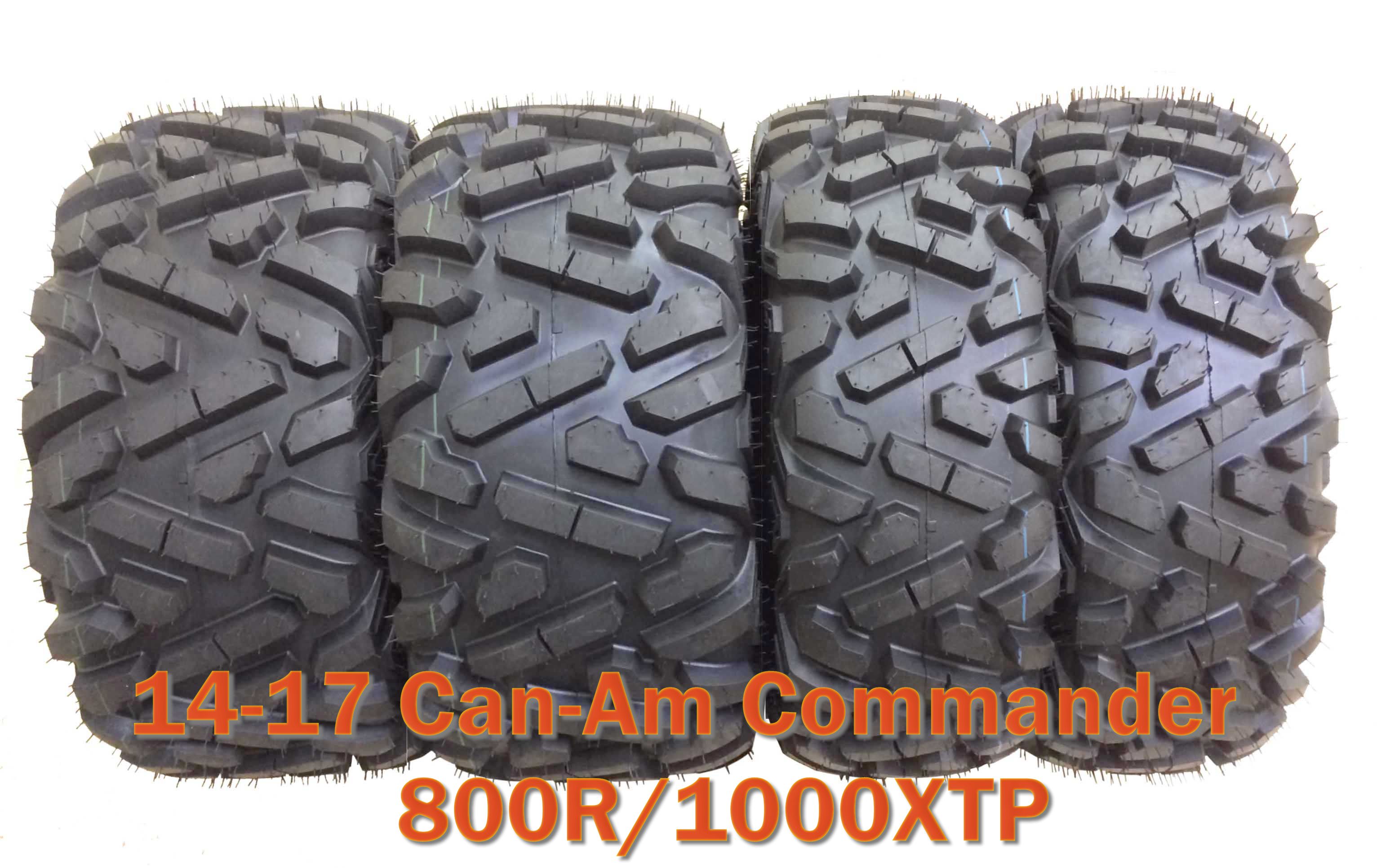 set di 4 pezzi SunF A033 27x9-14 e 27x11-14 POWER I Quad ATV UTV pneumatici fuoristrada con marchio di omologazione 6PR TL E