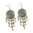thumbnail image 1 of 2 pendientes colgantes con cuentas de borlas étnicas tibetanas vintage, joyería de fiesta para mujer 2 piezas, 1 of 8