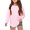 Rose, variante sur Hjtefg Blouse Ajourée pour Filles, Manches Longues, Coupe Ample Décontractée, Col Rond, Haut Respirant et Confortable pour Adolescentes, Chemise Légère en Tricot, Couleur : Vin, Taille : 6-8 Ans