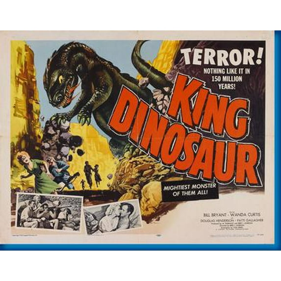 King Dinosaur Movie Poster 16"x24" poster 16x24 Unframed, Age: Adults Z Posters