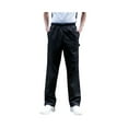 thumbnail image 2 of Dennys Pantalon Noir à Taille Élastique / Tenue de Chef, 2 of 2