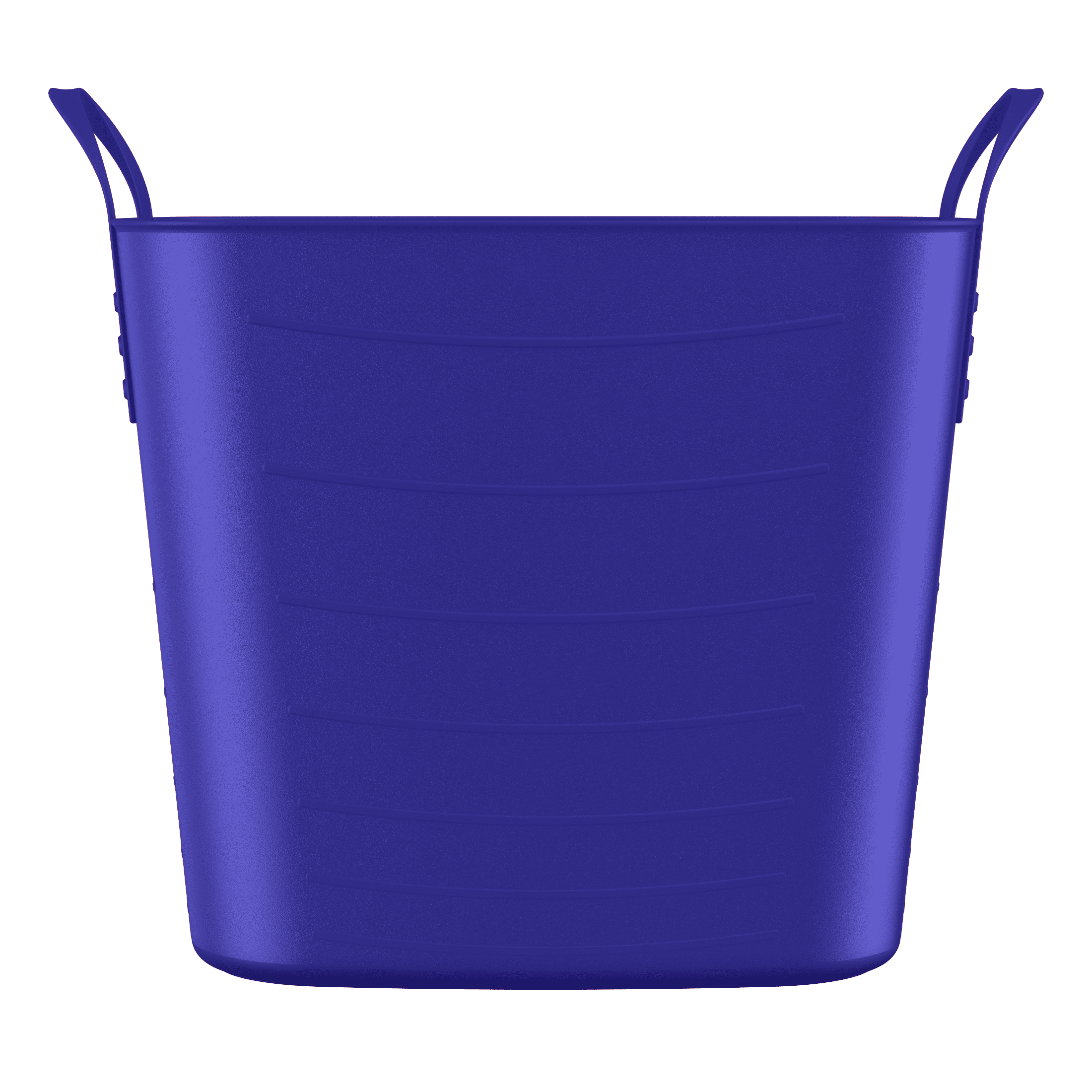 25L Flexible Trug Bucket Plastic Handles Tub Container Toy Box Garden Storage 