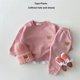 thumbnail image 4 of 2024 Fashion Toddler Baby Clothes Sets Cartoon Bear Sweatshirt+ Pants 2Pcs Suits Autumn Kids Outfits Set Christmas Gift, 4 of 6