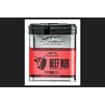 Traeger Molasses and Chili Pepper Beef Rub 8.25 (Best Beef Brisket Rub)