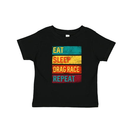 

Inktastic Drag Racing Eat Sleep Drag Race Repeat Gift Baby Boy or Baby Girl T-Shirt
