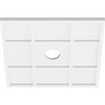 thumbnail image 2 of 20"OD x 3"ID x 7"C x 1"P Rubik Architectural Grade PVC Contemporary Ceiling Medallion, 2 of 11