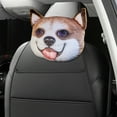 thumbnail image 4 of Cartoons Car Headrest Car Neck Pillow Plushed Cute Car Seat Interiors, 4 of 6