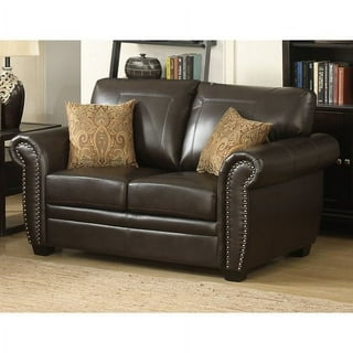 Brown loveseats cheap