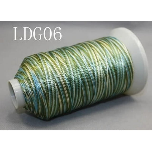 18 Supports Corde à Tisser Fil à Broder Coloré Fil à Coudre pour Nœud à la Main 450m