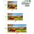 thumbnail image 6 of Thanksgiving Garage Door Banner Cover 6 x 13 ft, Fall Thanksgiving Retro Farm Truck Garage Door Decorations Holiday Christmas Backdrop Decor for Winter New Year Xmas Party, 6 of 6