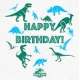 thumbnail image 2 of Infant's Jurassic Park Happy Birthday Dino Collage  Bodysuit, 2 of 4