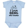 thumbnail image 3 of Inktastic Biking with Grandma Cycling Boys or Girls Baby Bodysuit, 3 of 5