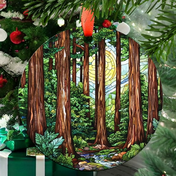 Redwood Grove 3 Christmas Ornament, Holiday Tree Ornament, Gift for Mom, Love Day Home Decor, Festival Gift Ornament, Keepsake 2025