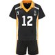 thumbnail image 3 of Hinata Shoyo Sportkleding Cosplay Middelbare escuela voleibol Club camisa pantalones cortos uniforme deportivo mujer disfraz de fiesta de Halloween, 3 of 5