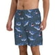 thumbnail image 2 of Balery Cartoon Shark Traje de Baño Estilo Hawaiano para Hombre, Shorts de Secado Rápido con Bolsillos-Small, 2 of 6