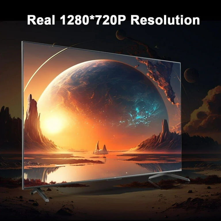 Full 3d Projectormagcubic 4k Android 11 Projector - 200 Ansi, Dual Wifi6,  1280x720p, Bluetooth