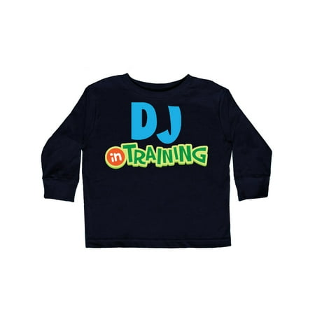 

Inktastic DJ In Training Gift Toddler Boy or Toddler Girl Long Sleeve T-Shirt
