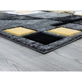 thumbnail image 2 of United Weavers Drachma Attica Modern Abstract Accent Rug, Yellow, 1'10" x 2'8", 2 of 5