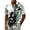 Green, variant on Mens Hawaiian Shirt Short Sleeve Button Down Shirts Music Symbol Printed Summer Regular Fit Beach Shirt Tops