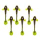 thumbnail image 1 of 6pcs Simulación Señuelo Pesca Plástico Artificial Cebo 9 Cm Suave Flexión Libre - marrón, 9cm Sunnimix Simulación de cebo suave, 1 of 6