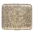 thumbnail image 1 of Vintage Brass  Box, Metal  Case Box Retro Double Sided Spring Clip Open Pocket Holder  Storage Case, 1 of 8