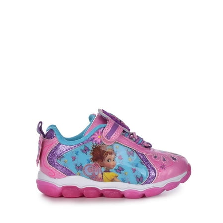 Disney Fancy Nancy Light-up Sneakers For Toddler and Little Girls, Sizes 7, 8, 9, 10, 11, 12