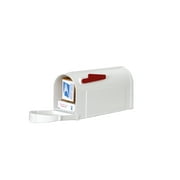 Postal Pro Medium White Plastic Post Mounted Mailboxes