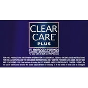 CLEAR CARE PLUS Cleaning & Disinfecting Contact Lens Solution with Case, 3 oz, Travel Pack
