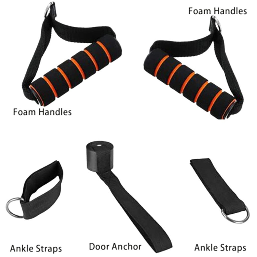 2020 New Natural Latex Pull Rope Fitness Resistance Band Sports Elastic Band Excerciser Body Training Workout Yoga