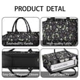 thumbnail image 4 of Large Capacity Tote Bag,Halloween Skeleton Ghost Pattern Handbag Fashion Luxury Tote Bag,15.7"x13"x 5.1" Inches,Laptop Compatible, 4 of 6