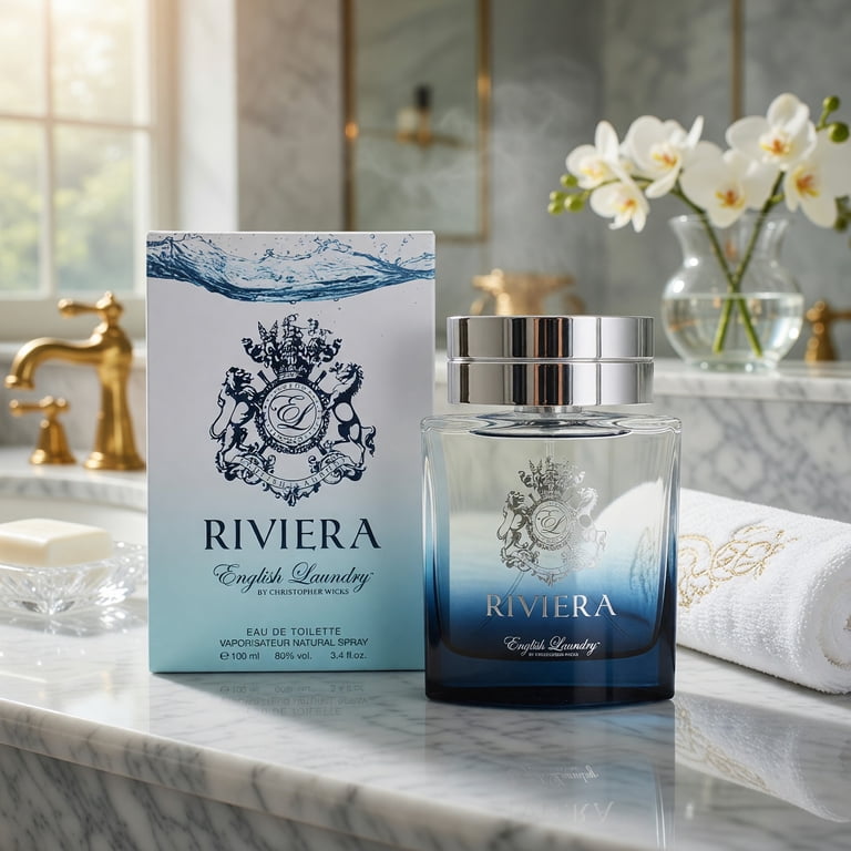 Riviera Eau De Toilette Spray 3.4 Oz / 100 Ml for Men by English