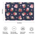 thumbnail image 3 of Pioneer Flower Floral Print Pattern Bathroom Rugs Mat, Non Slip Microfiber Bathroom Rug with Rubber Backing, Soft Mats for Bathroom Floor Tub Shower, 20"x32", 3 of 5