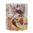 thumbnail image 1 of MasteelfCA 2 Rouleaux de Tampons Washi Tapes Washi Notebook Patchs Autocollants de Décoration Rétro, 1 of 8