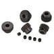 thumbnail image 4 of Engranaje de motor en T, 5 piezas 48DP Engranaje de motor Piñón de metal de acero negro Piñón de engranaje en T Solución innovadora, 4 of 9