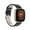 Black BK, variant on Latrodar Leather Watch Buckle Wrist Strap for versa3 for sense Practical&Affordable Dark Blue Home Gadgets