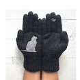 thumbnail image 2 of Women's Wool Gloves Autumn and Winter Outdoor Warm and Cold-proof Thickened Gloves, 2 of 2